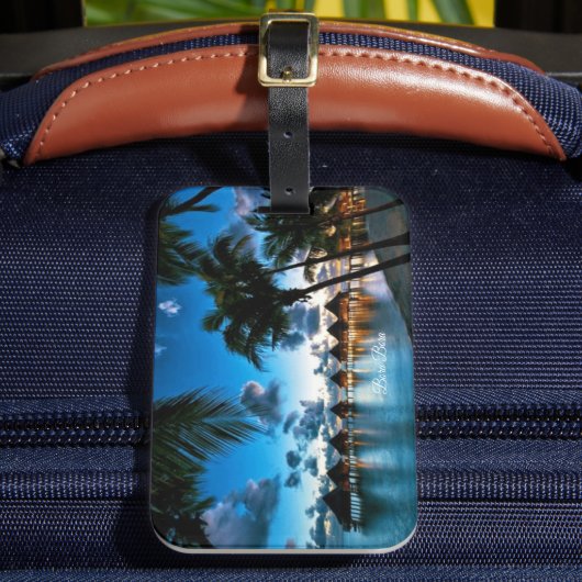 トロピカルボラボラ ラゲッジタグ (正面インサイチュ2)