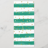 トロピカルボーイスロスベビーシャワーメニュー メニュー (裏面)