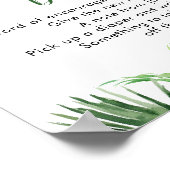 トロピカルボーイスロスベビーシャワー深夜おむつ ポスター (角)