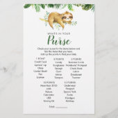 トロピカルボーイスロスベビーシャワー財布ゲーム (正面)