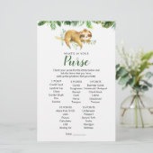 トロピカルボーイスロスベビーシャワー財布ゲーム (スタンド正面)