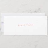 トロピカルボーディングパス目的地の結婚式招待状 招待状 (裏面)