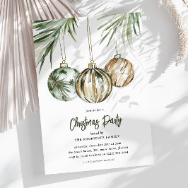 トロピカルボーブルクリスマスパーティー 招待状