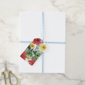 トロピカルボ葉タニカルフローラ&フラワーズアロハ ギフトタグ (より糸付き)