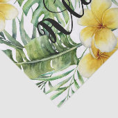 トロピカルボ葉タニカルフローラ&フラワーズアロハ 薄葉紙 (詳細)