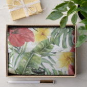 トロピカルボ葉タニカルフローラ&フラワーズアロハ 薄葉紙 (ギフト)