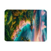 トロピカルマウイアイランドパラダイス マグネット (横)