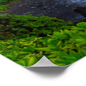 トロピカルマウイハワイアンアイランドビーチ ポスター (角)