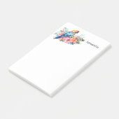 トロピカルマカオパロパーソナライズされたット4x6 ポストイット (アングル)