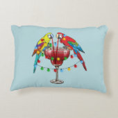 トロピカルマクグラス飲用ワイン アクセントクッション (裏面)