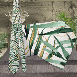 トロピカルマジェスパーム金ゴールドフ結婚ロンドのネックタイ ネクタイ