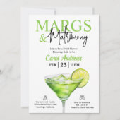 トロピカルマルクス&マトリモニーブライダルシャワー 招待状 (正面)