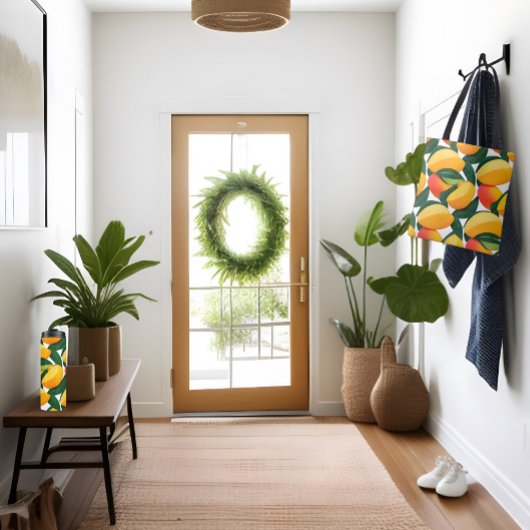 トロピカルマンゴタンゴパーソナライズされた トートバッグ