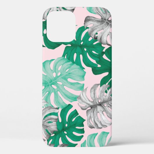 トロピカルミニマルモンステラデュオトーン Case-Mate iPhoneケース (裏面)