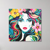 トロピカルミューズ キャンバスプリント (正面)