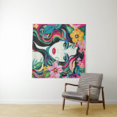 トロピカルミューズ タペストリー (インサイチュ(横))