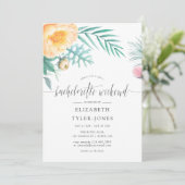 トロピカルミントの花嫁前夜祭ウィークエンドイテイナリー 招待状 (スタンド正面)