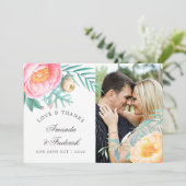 トロピカルミントフローラサマー結婚ズ・サンキュー サンキューカード (スタンド正面)