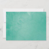 トロピカルミントフローラサマー結婚ズ・サンキュー サンキューカード (裏面)