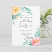トロピカルミントフローラ21th誕生日パーティー招待状 招待状 (スタンド正面)