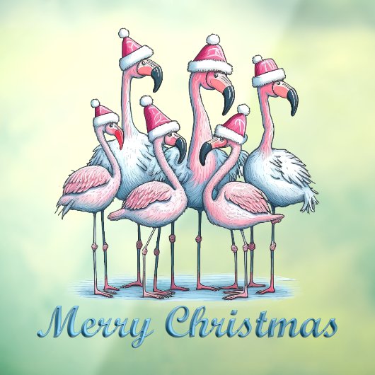 トロピカルメリークリスマスウィンドウ ウィンドウサイン (シート3)