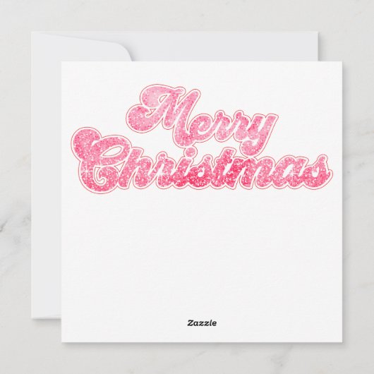 トロピカルメリークリスマスカード シーズンカード (裏面)