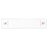 トロピカルメリークリスマスビーチパームツリーズ ショートテーブルランナー (横)