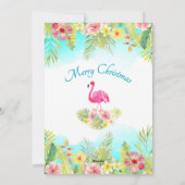 トロピカルメリークリスマスフォト シーズンカード (裏面)