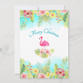トロピカルメリークリスマスフォト シーズンカード (裏面)
