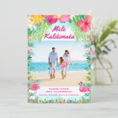 トロピカルメレカリキマカクリスマスフォト シーズンカード (スタンド正面)