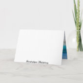 トロピカルメロディフォールドシーシェル結婚式招待状 招待状 (裏面)