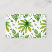 トロピカルモダンアート 名刺 (正面)