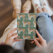 トロピカルモダンウォーターカラートラガース野生のパターン シーズンカード