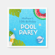 トロピカルモダンサマープールパーティー