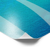 トロピカルモダンビーチパームツリーズサンセットバケーション フォトプリント            (角)