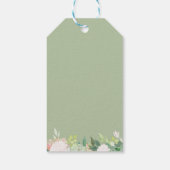 トロピカルモダンフローラありがとう ギフトタグ (裏面)