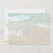 トロピカルモダン・ウォーターが日結婚付カードを保存 (裏面)