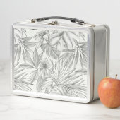 トロピカルモノクロ メタルランチボックス (インサイチュ)