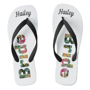 トロピカルモノグラム ブライド ビーチサンダル