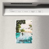 トロピカルモルディブインディアン海島 マグネット (インサイチュ (食洗機))