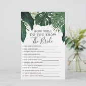 トロピカルモンスターラダブルブライダルシャワーゲーム (スタンド正面)