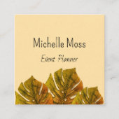 トロピカルモンスターラパーム離れイベントプランナー スクエア名刺 (正面)