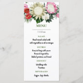 トロピカルモンステラウォーターカラープロテア |のメ結婚ニュー メニュー (正面)