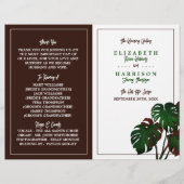 トロピカルモンステラビーチ結婚式計画 (正面)