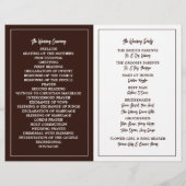 トロピカルモンステラビーチ結婚式計画 (裏面)