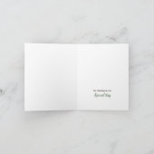 トロピカルモンステラビーチ結婚式 サンキューカード (内部)