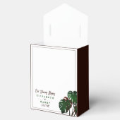 トロピカルモンステラビーチ結婚式 フェイバーボックス (オープン)