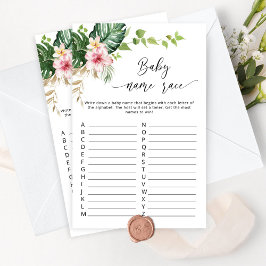 トロピカルモンステラベビーの名前の競争ゲーム