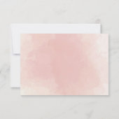 トロピカルモンステラボタニカル&金ゴールド結婚ズ 出欠カード (裏面)