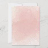 トロピカルモンステラボタニカル&金ゴールド | 結婚s 招待状 (裏面)